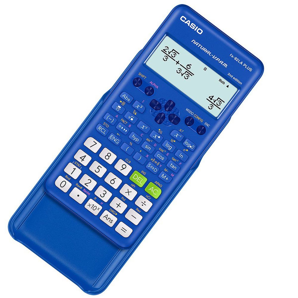 CASIO - Calculadora Científica Casio FX-82LA PLUS 2da Edición Azul