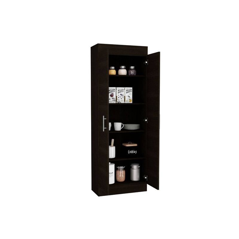 RTA DESIGN - Alacena Nepal wengue con cinco entrepaños