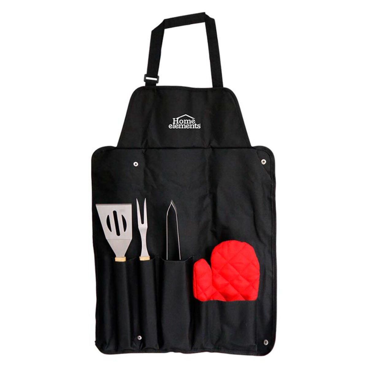 HOME ELEMENTS - Set x 5 piezas home elements asador bbq