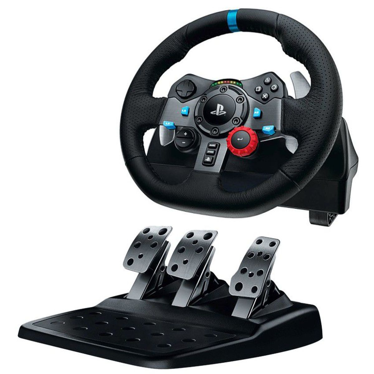 LOGITECH - Timón para PC, PlayStation 3 y 4, Logitech G29 Driving Force