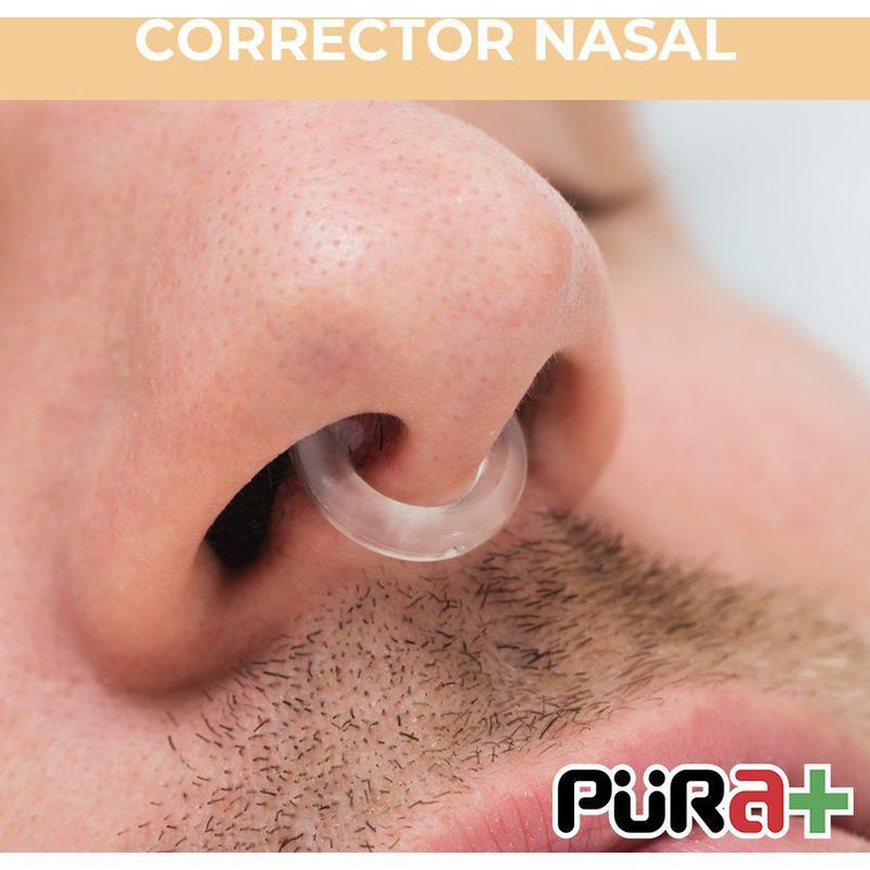 PURA - Antirronquidos respiración pura nose clip 2 unidades