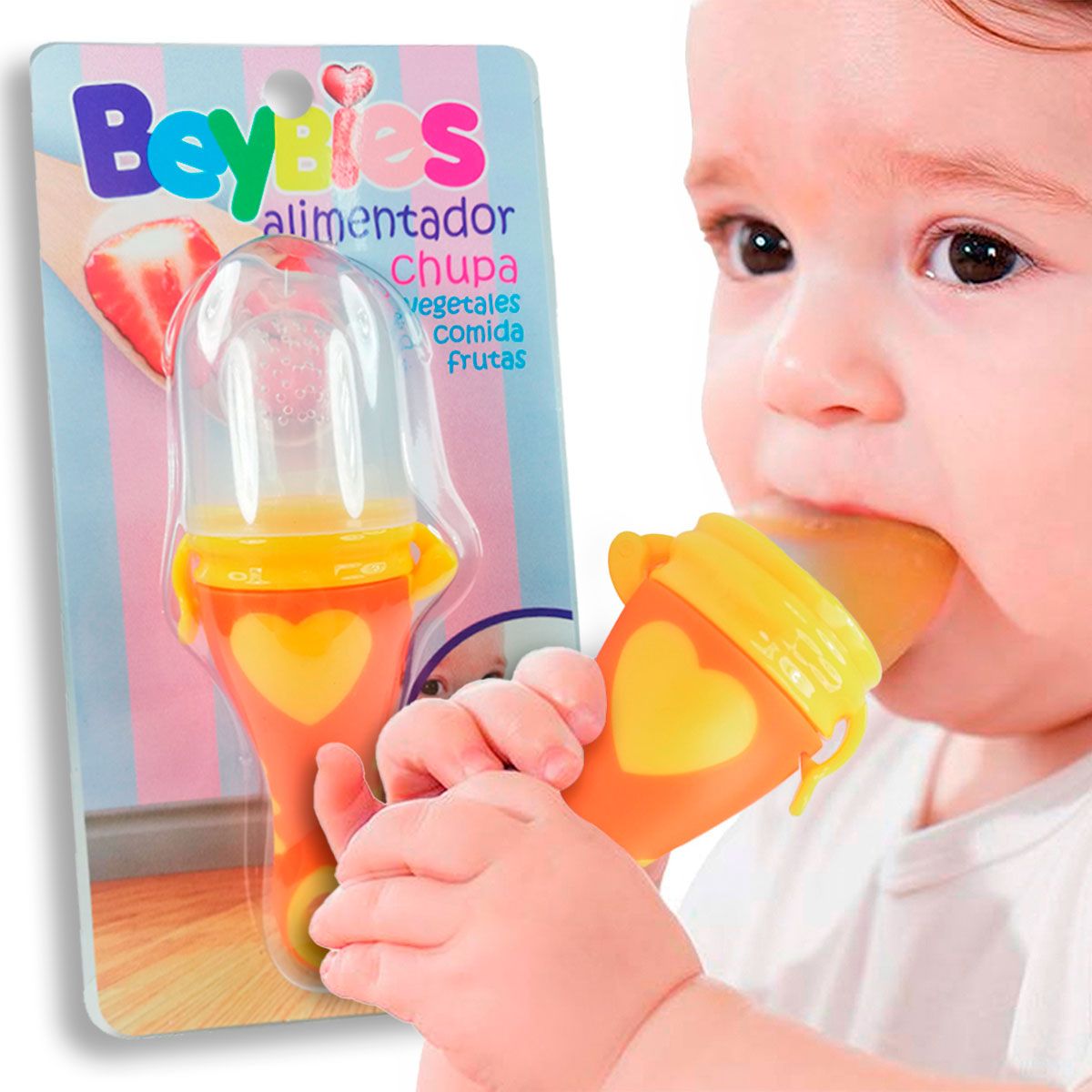 PURA - Chupo alimentador bebés dispensador frutas