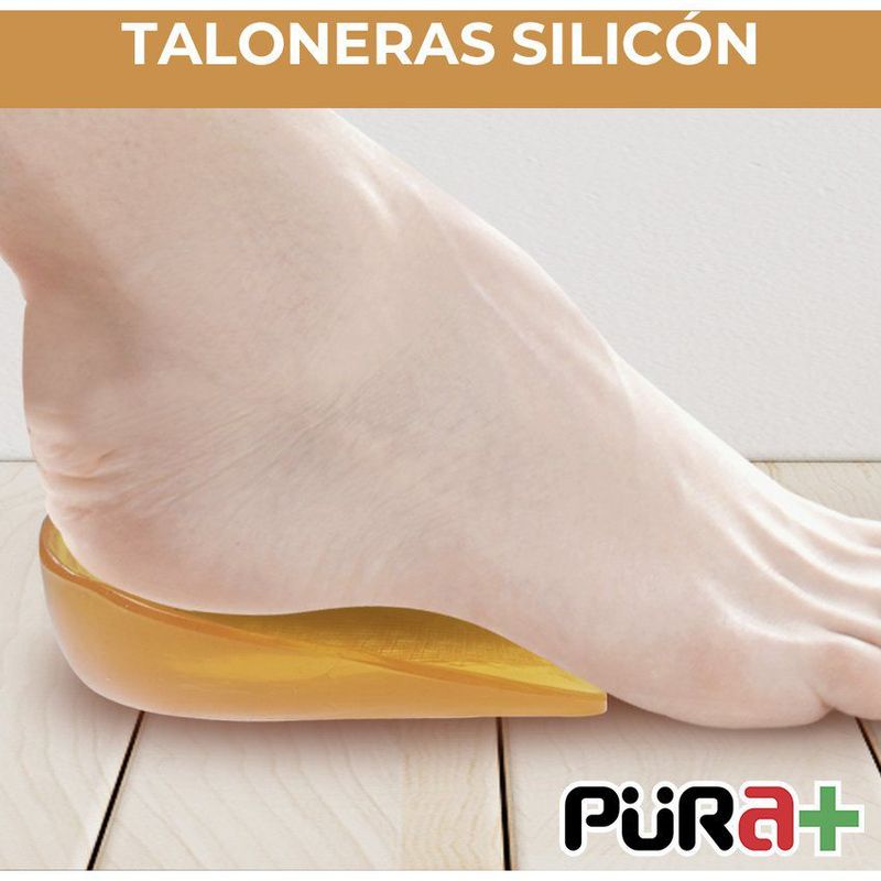 PURA - Plantillas taloneras zapatos masaje gradual