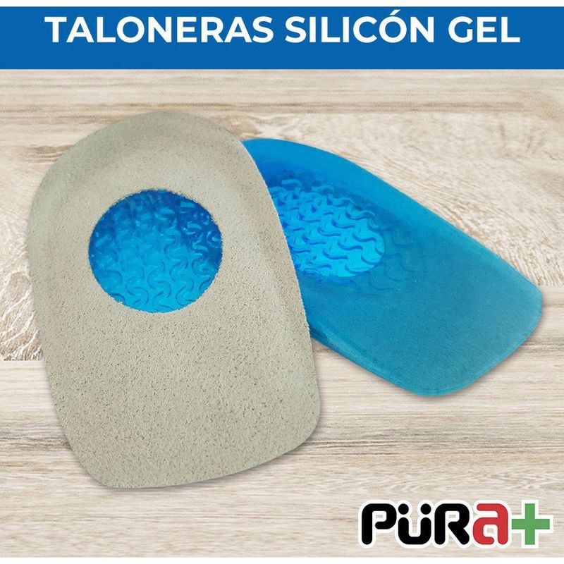 PURA - Plantillas ortopédicas zapatos talonera espolón pura