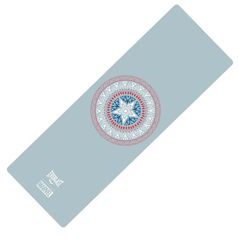 EVERLAST - Colchoneta Mats Everlast Marvel 5Mm Captain America-Azul