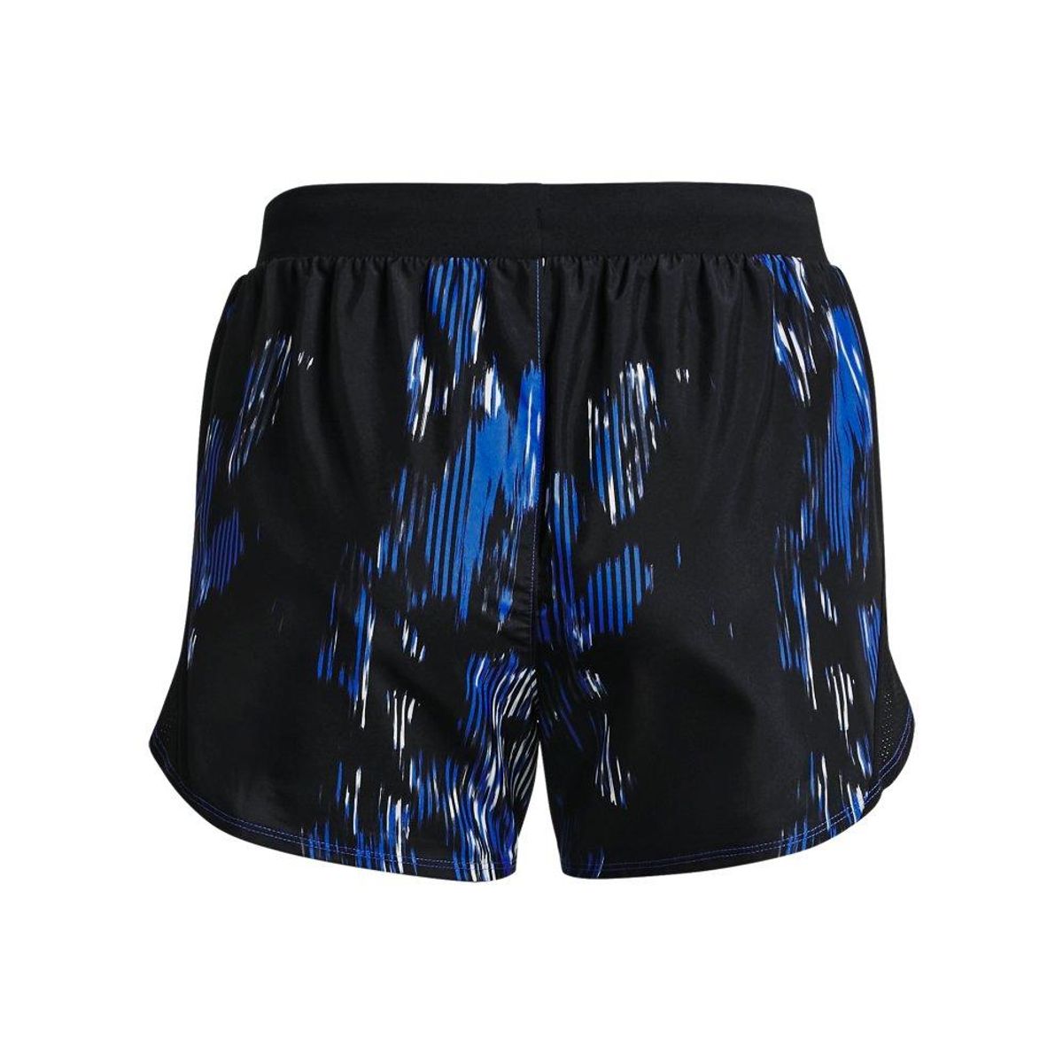 UNDER ARMOUR - Short Under Armour Fly By 2 0 Printed Mujer-Negro