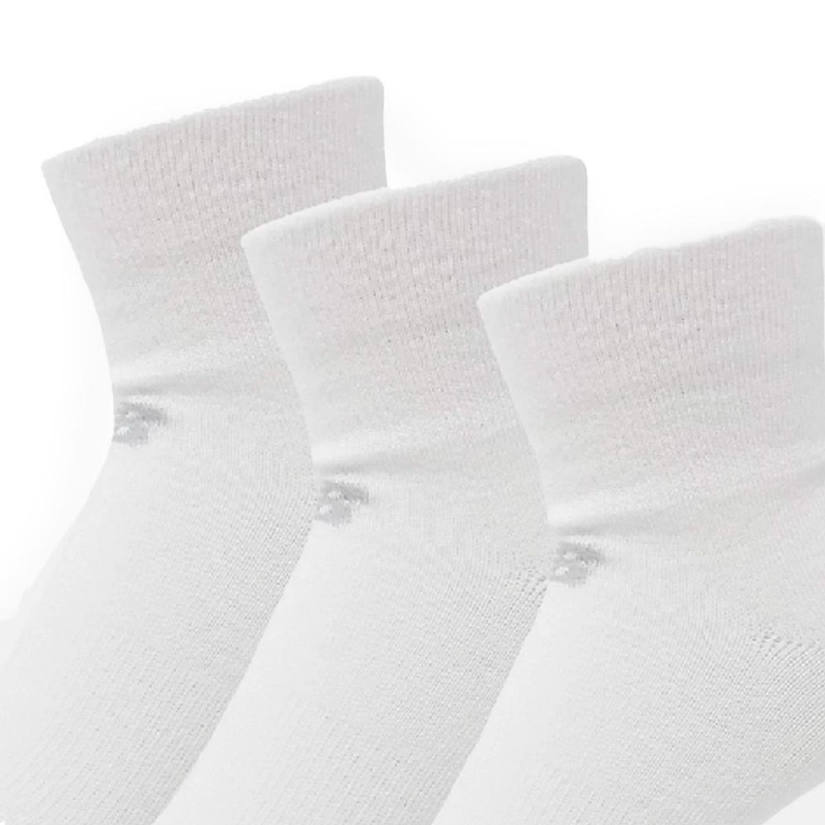 NEW BALANCE - Medias New Balance Flat Knit Ankle 3 Pares-Blanco