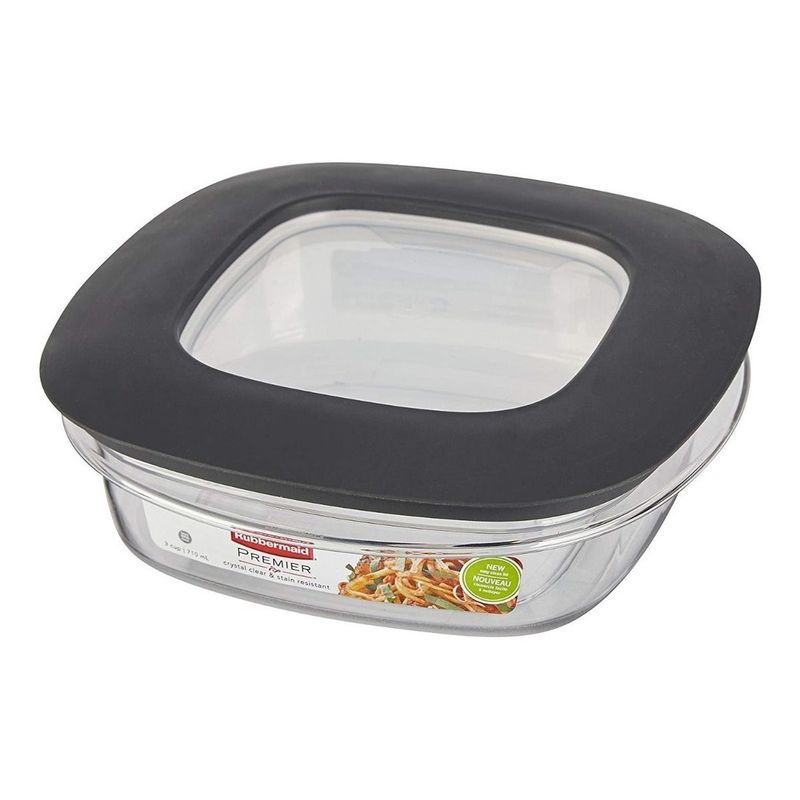 RUBBERMAID - Recipiente Con Tapa  Rubbermaid Envase Porta Comida 710 Ml
