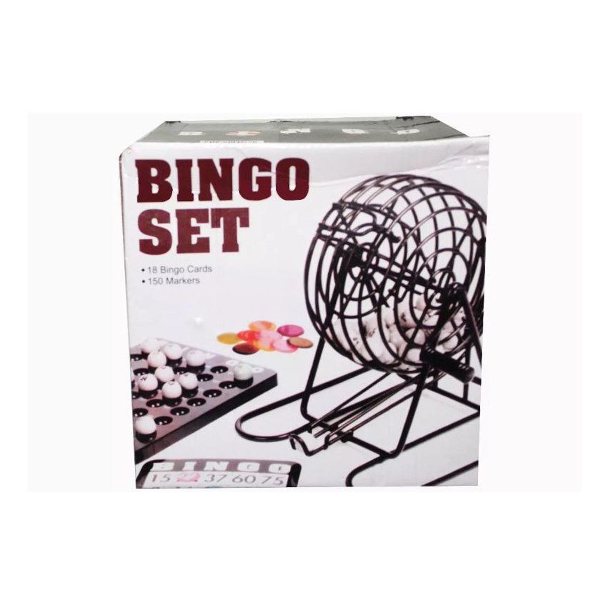 GENERICO - Juego bingo familiar salón mesa entretenimiento balotas