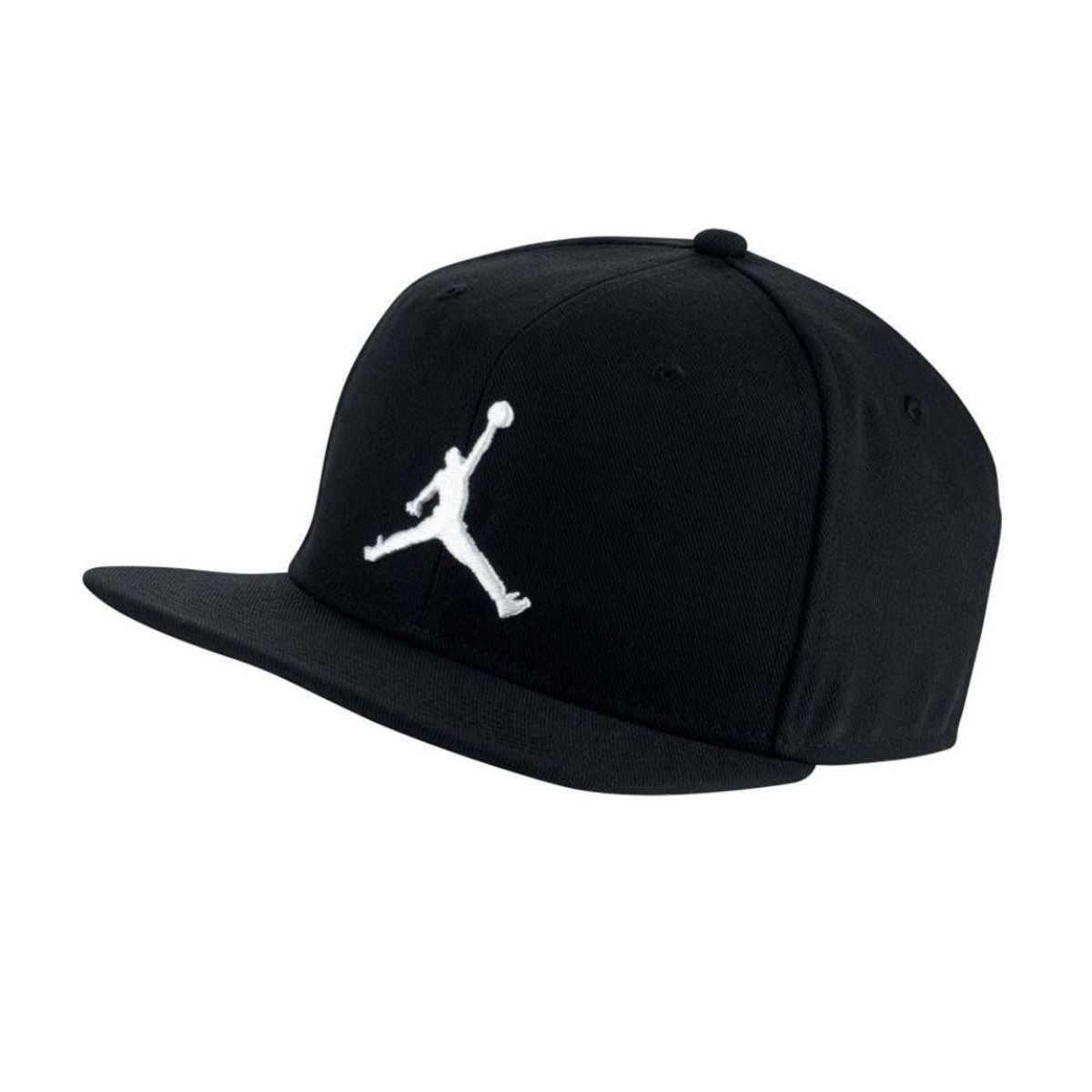 NIKE - Gorra Nike Jordan Pro Jumpman Snapback-Negro/Blanco