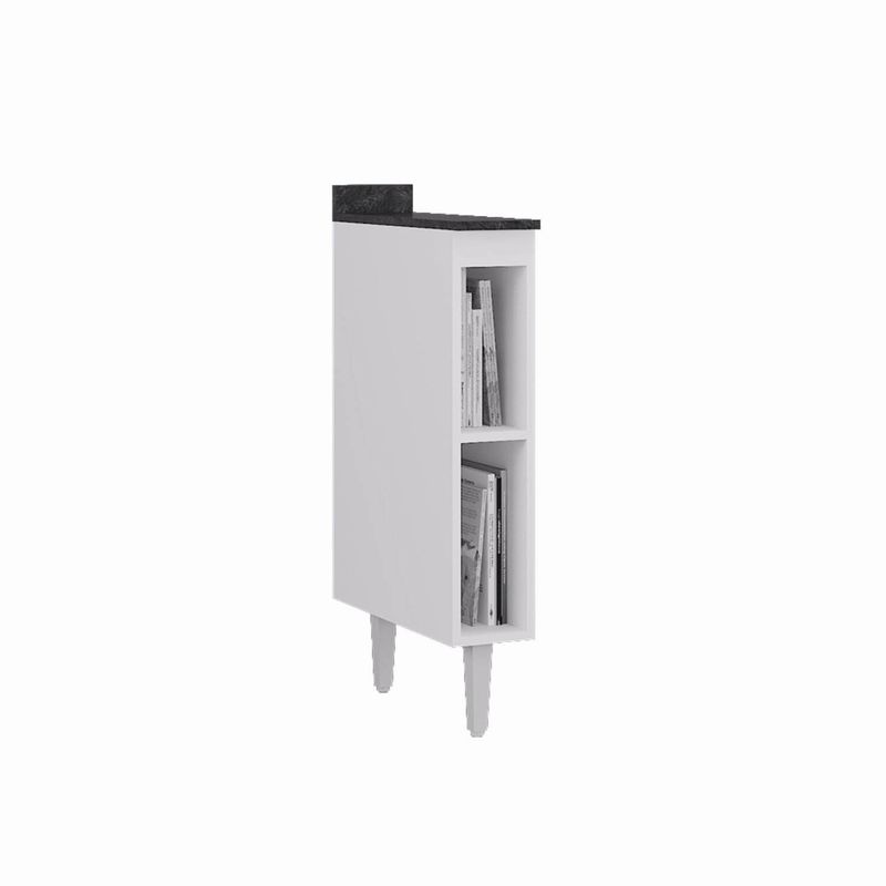 AKIVOY - Mueble inferior cocina nicho blanco