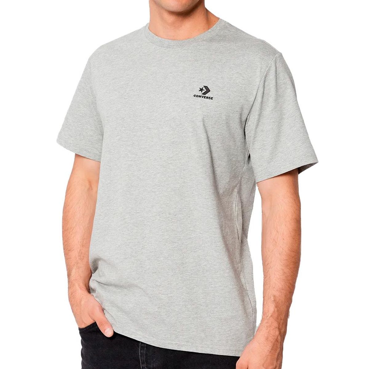 CONVERSE - Camiseta Converse Star Chevron Ii-Gris