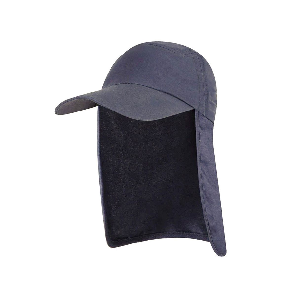 VELBROS - Gorra Cachucha Safari Protector Cuello Capa Viaje Sol Chavo - Gris oscuro
