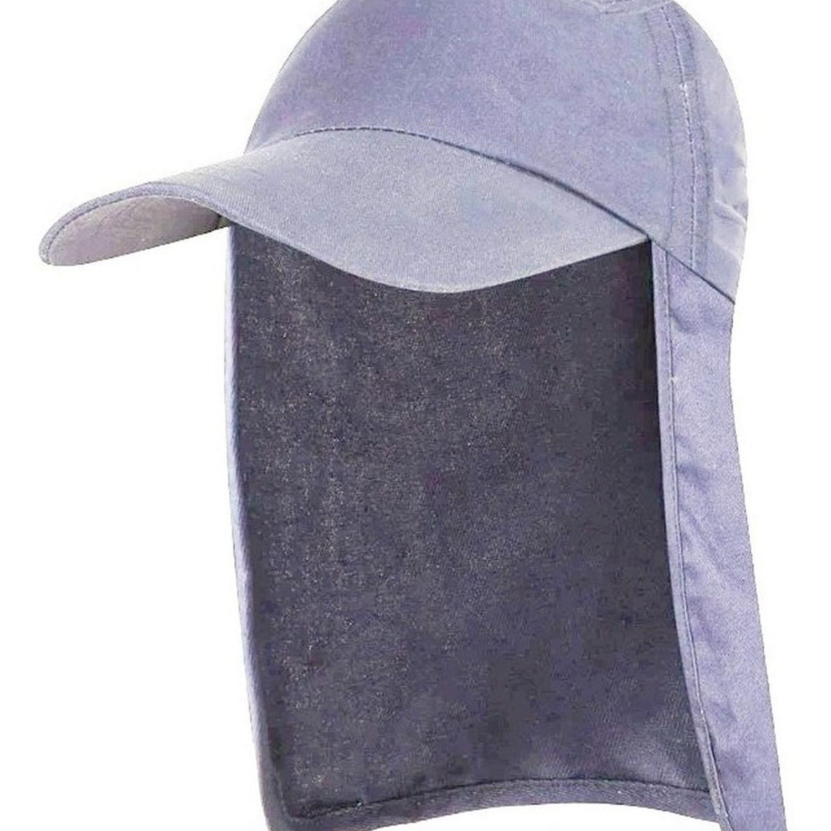 VELBROS - Gorra Cachucha Safari Protector Cuello Capa Viaje Sol Chavo - Gris