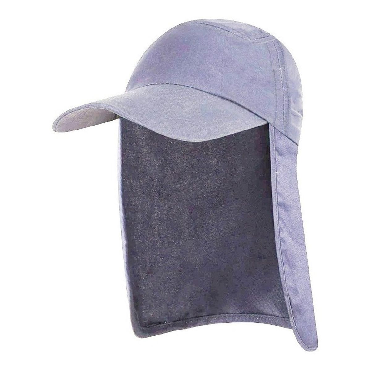 VELBROS - Gorra Cachucha Safari Protector Cuello Capa Viaje Sol Chavo - Gris
