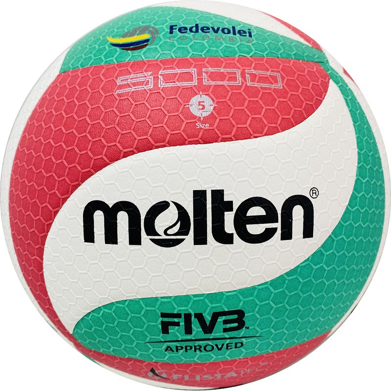 MOLTEN - Balón De Voleibol Molten V5 M5000 Federaciones Original