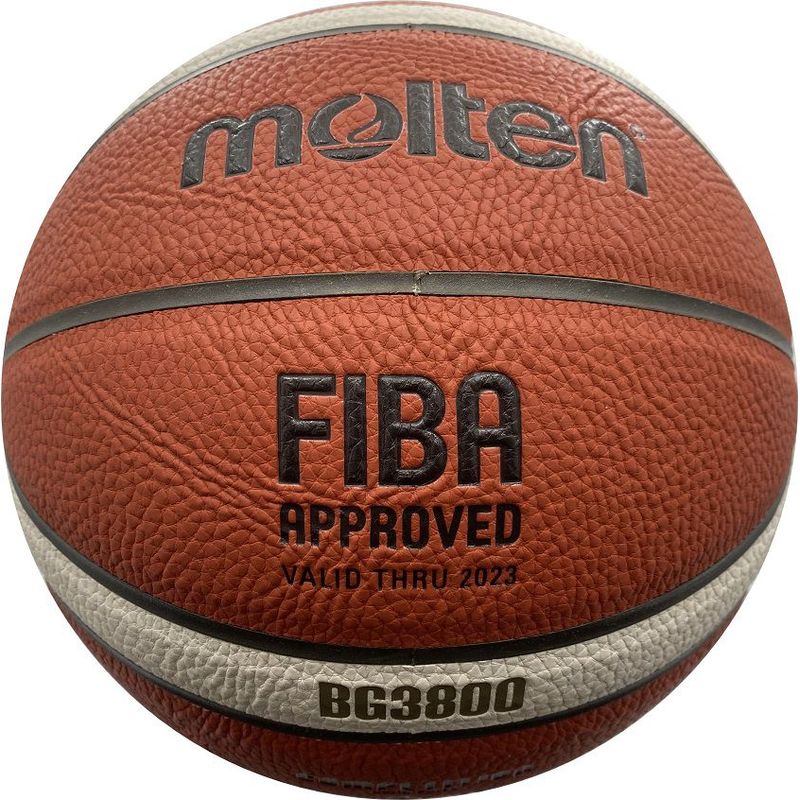 MOLTEN - Balón De Baloncesto Molten B7G3800 Profesional Cuero 7