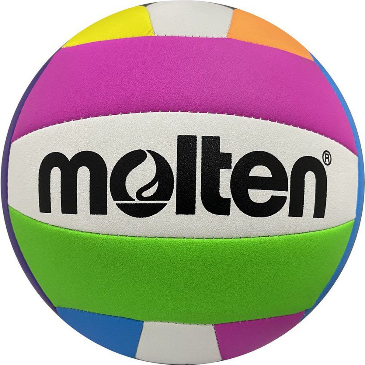 MOLTEN - Balón de voleibol molten playa cosido m s 500 neon original