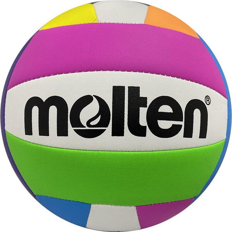 MOLTEN - Balón de voleibol molten playa cosido m s 500 neon original