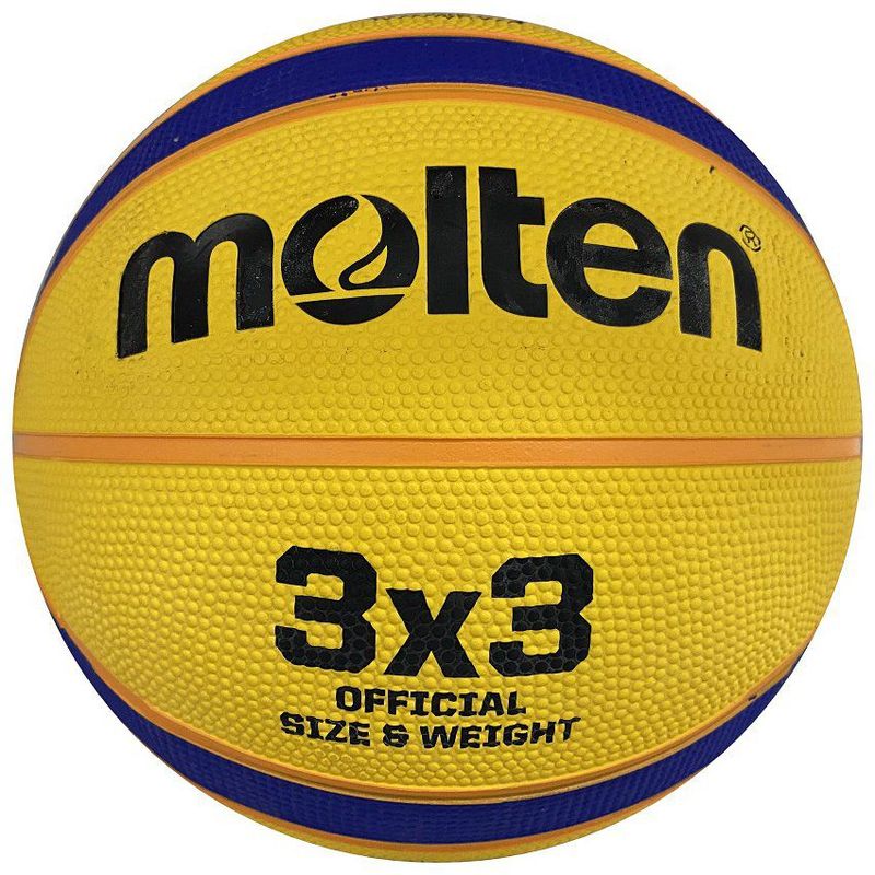 MOLTEN - Balón De Baloncesto Molten B33 T2000 3x3 Caucho