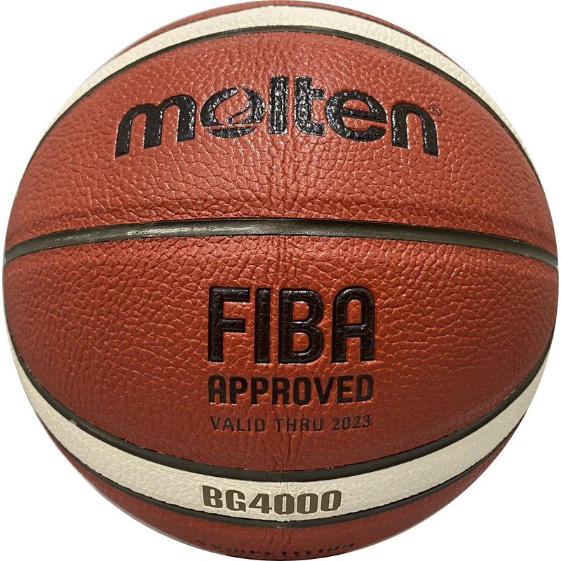 MOLTEN - Balón De Baloncesto Molten B6 G4000 Profesional Cuero