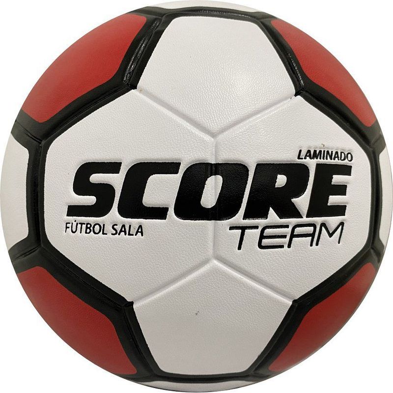 SCORE - Balón de fútbol sala score by golty team laminado rojo
