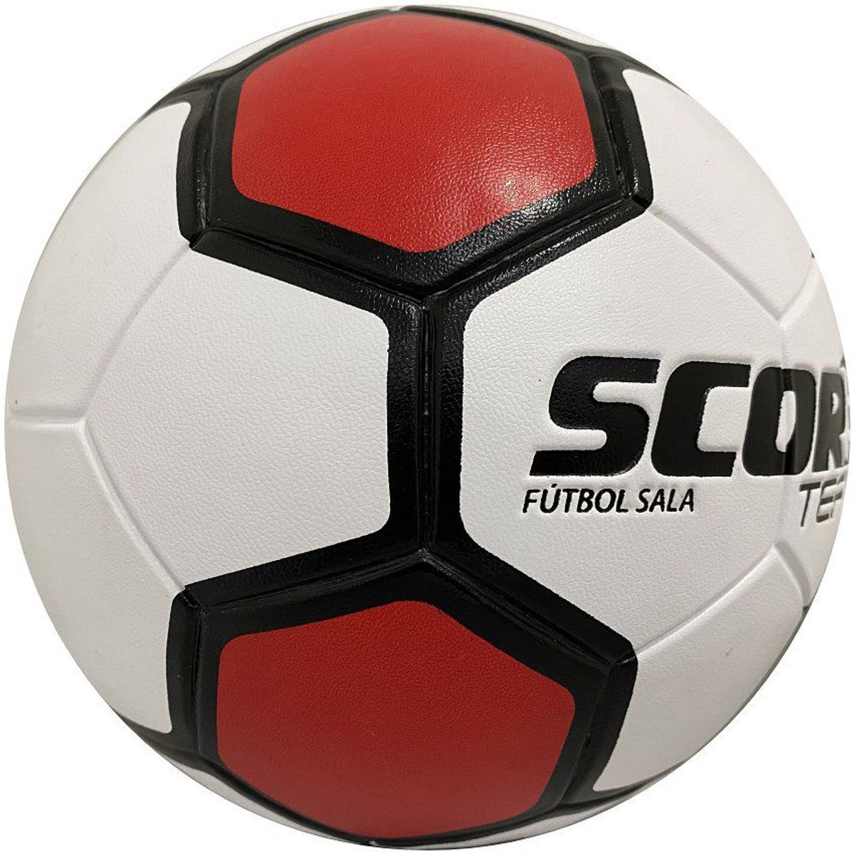 SCORE - Balón de fútbol sala score by golty team laminado rojo