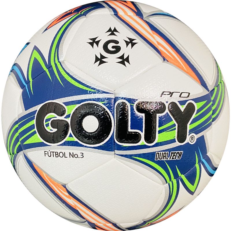 GOLTY - Balón De Fútbol Golty Pro Dualtech 3 Verde