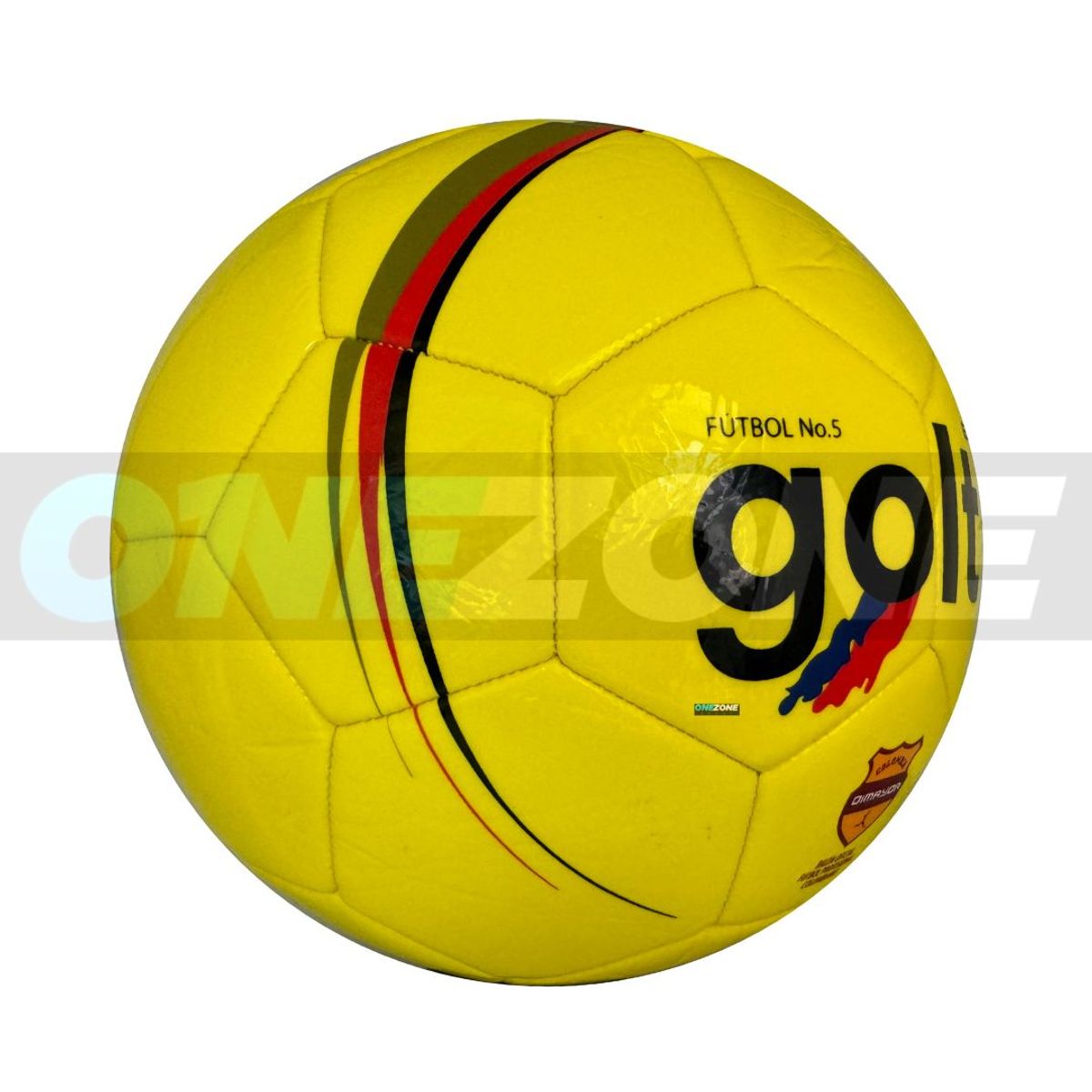GOLTY - Balón De Fútbol Golty Dorado Cosido A Máquina 5