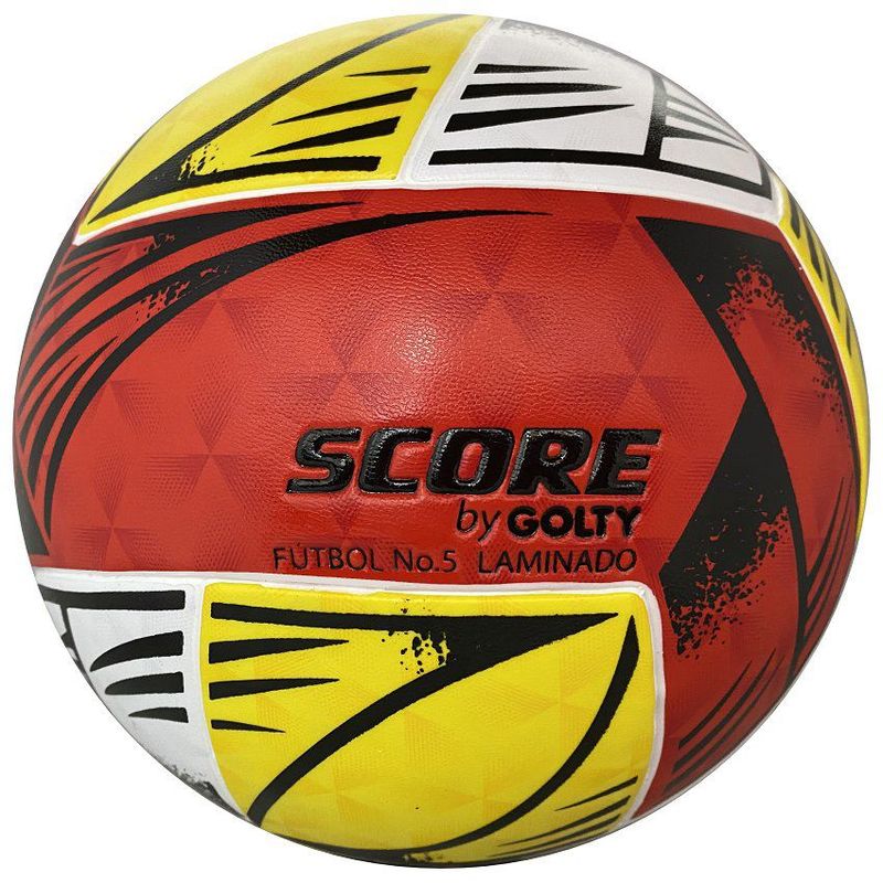 GOLTY - Balón Fútbol Score By Golty Tribal Laminado Competicio 5 Rj