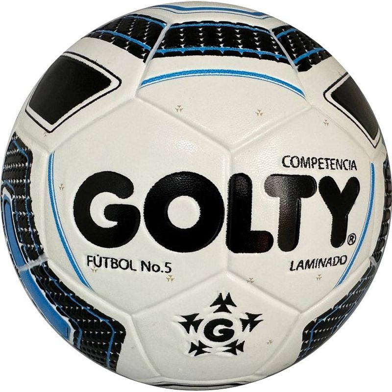 GOLTY - Balón De Fútbol Golty Competition ON # 5 laminado/Blanco