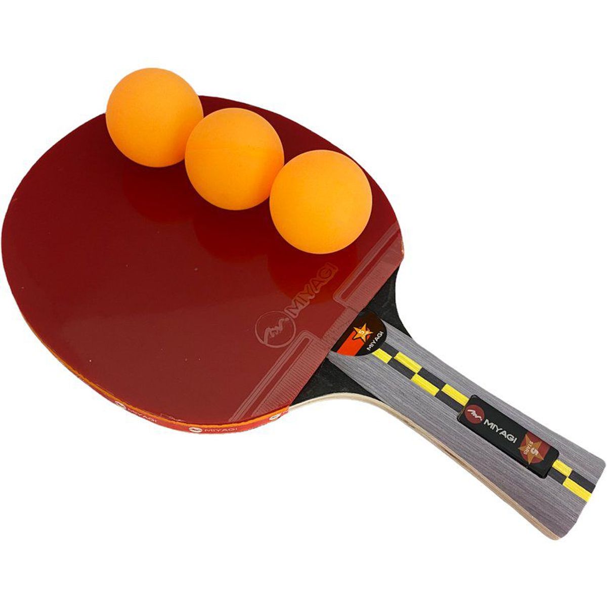 MIYAGI - Raqueta de ping pong tenis de mesa miyagi profesionl 5 stars