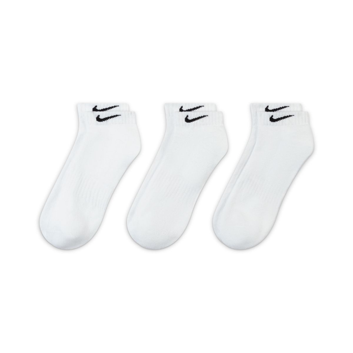 NIKE - Medias Nike Everyday Cush Low 3Pr - Hombre-Blanco