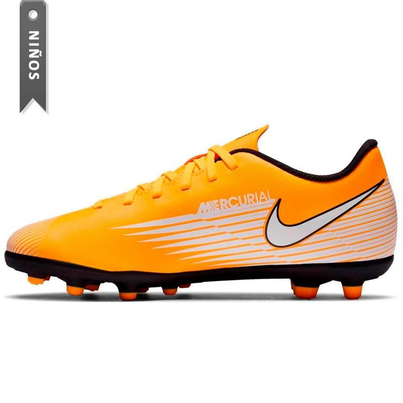 NIKE - Guayos Nike Mercurial Vapor 13 Club Fg/mg Para Niños-Naranja