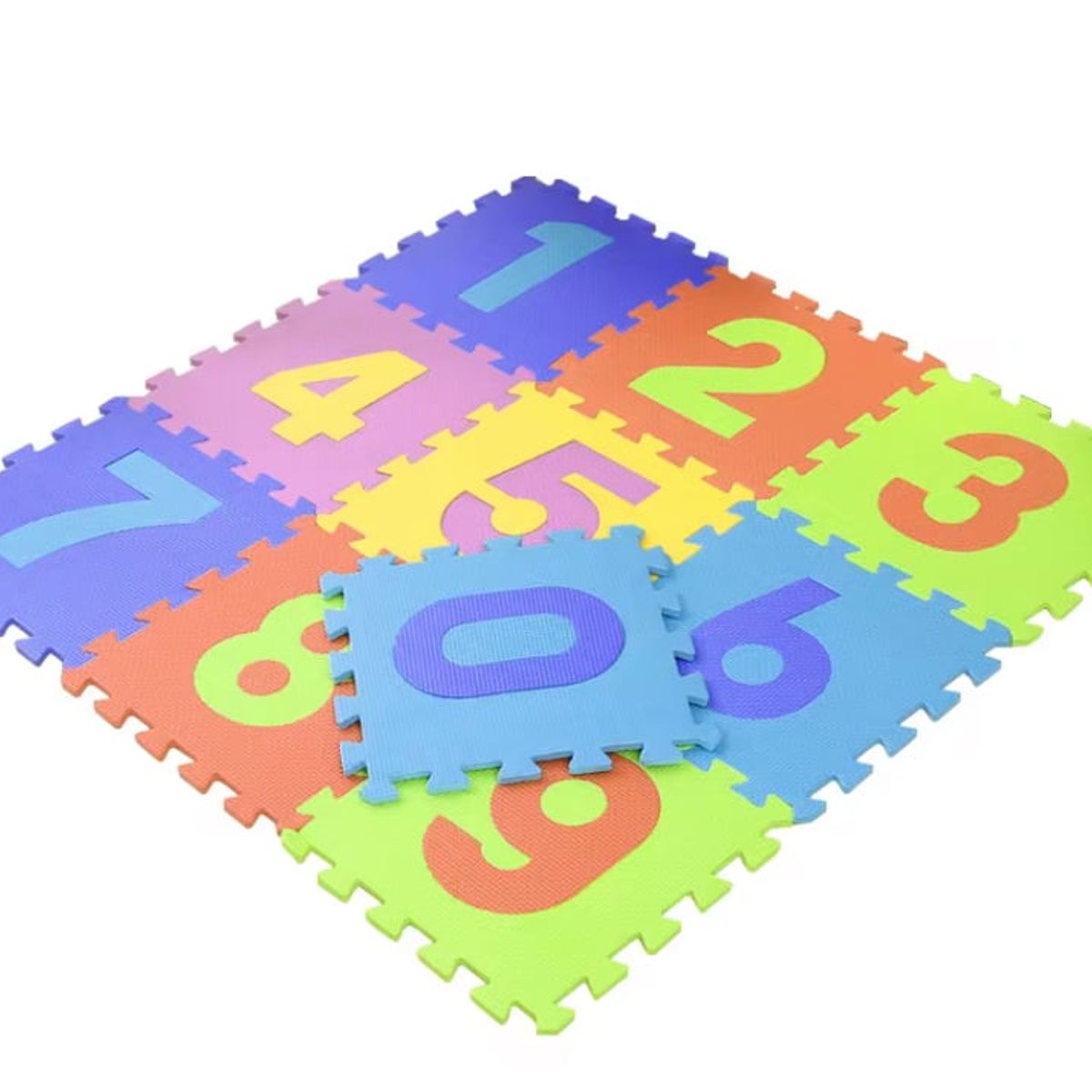 STALION - Tapete Alfombra Foammy Para Bebe x10 Piezas Numeros