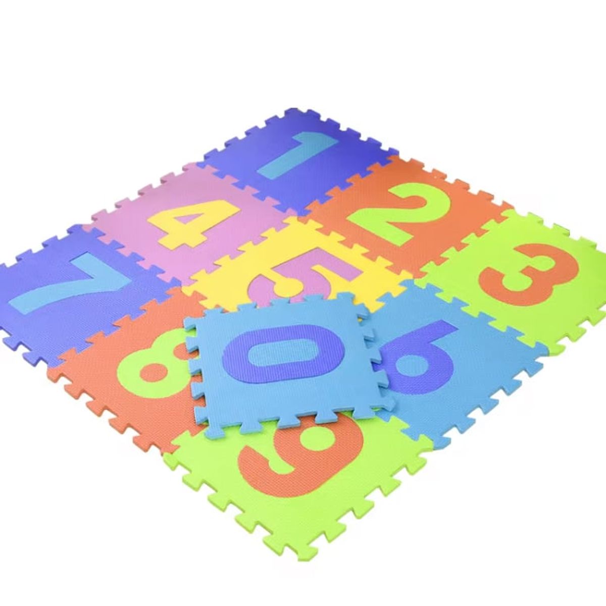 STALION - Tapete Alfombra Foammy Para Bebe x10 Piezas Numeros