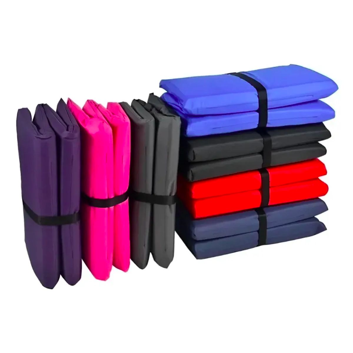STALION - Colchoneta camping plegable impermeable 60X160X4 cms