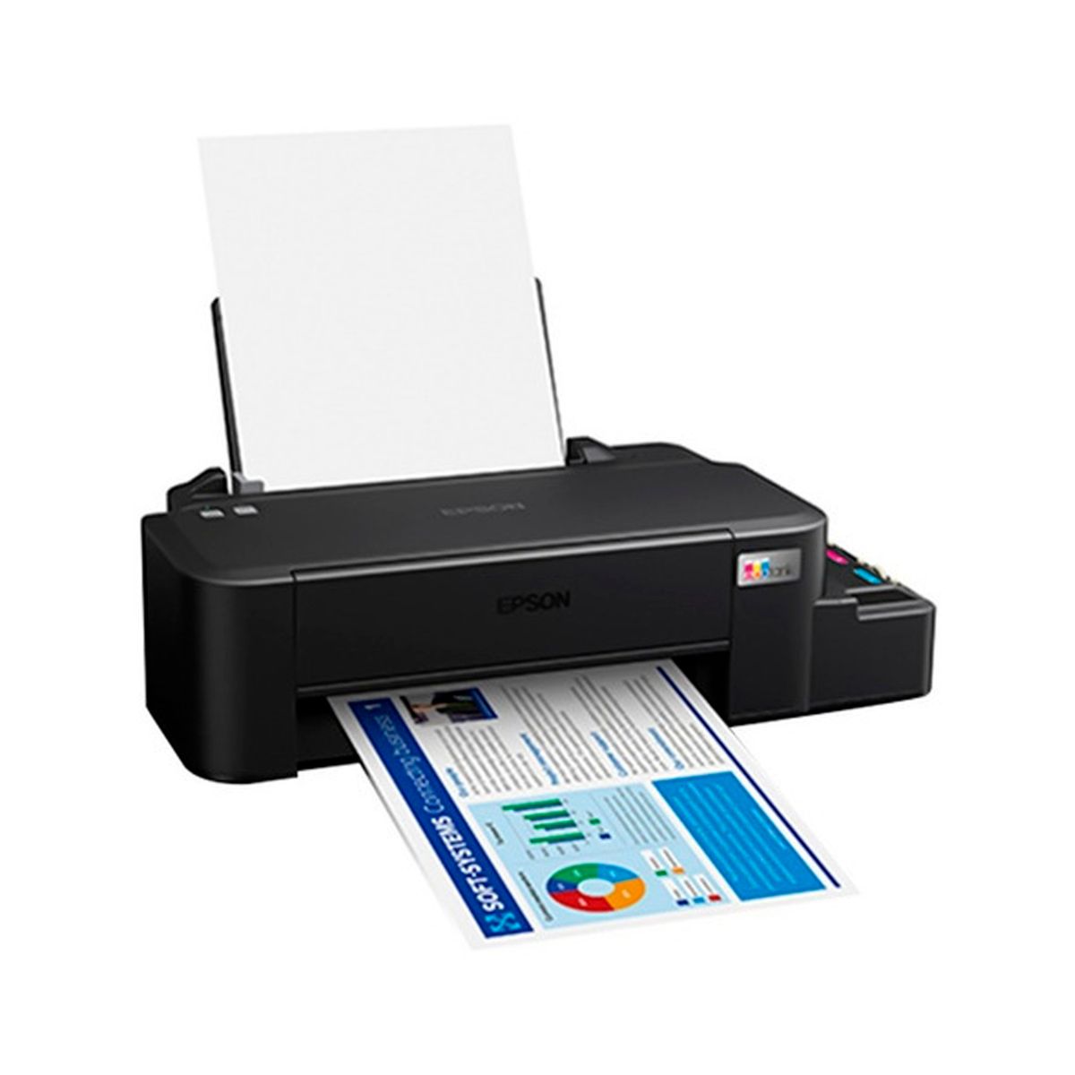 EPSON - Impresora A Color Simple Función Epson Ecotank L121 Negra