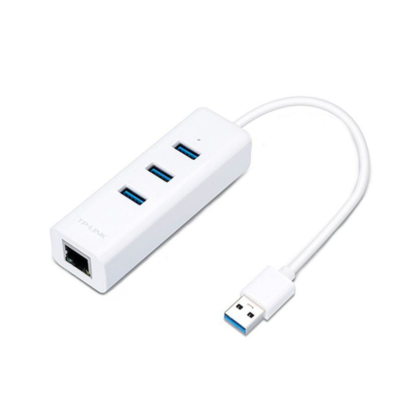 TP LINK - Tp-link, Hub Usb 3.0 2en1: 3 Usb + 1 Ethernet Gigabit, Ue330
