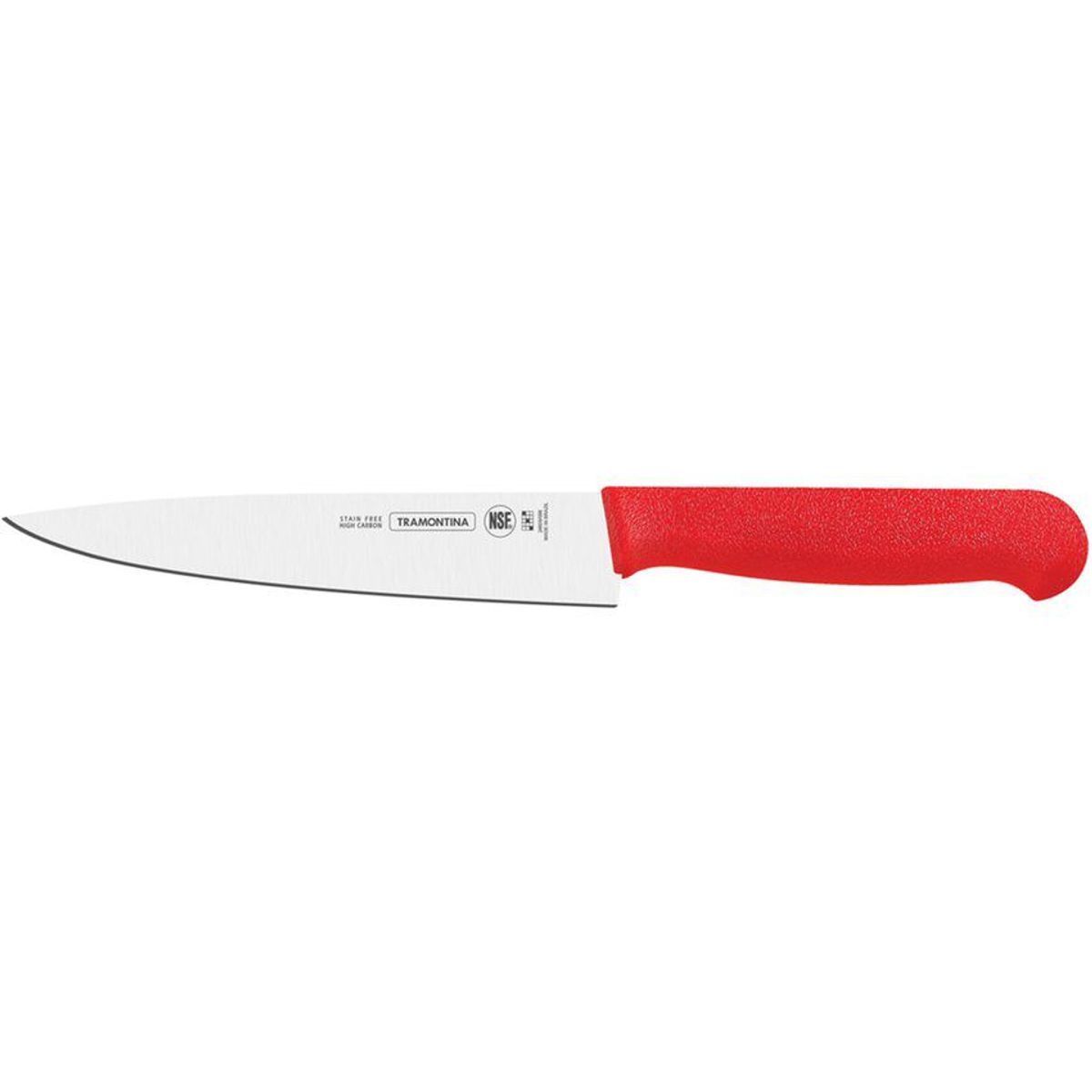 TRAMONTINA - Cuchillo Para Carne 8" Profesional Tramontina 24620/078 -Rojo