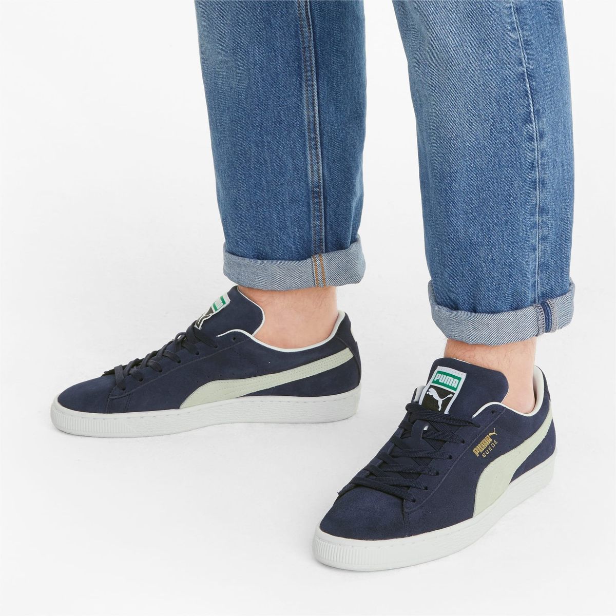 PUMA - TENIS PUMA SUEDE CLASSIC XXI AZUL HOMBRE