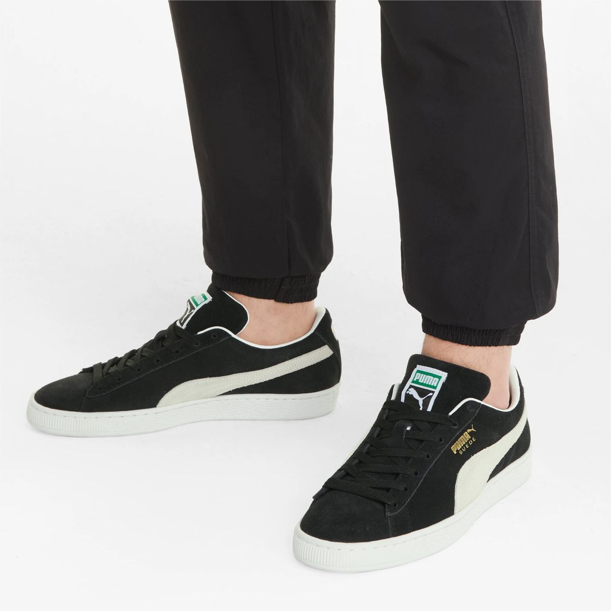 PUMA - TENIS PUMA SUEDE CLASSIC XXI NEGRO HOMBRE