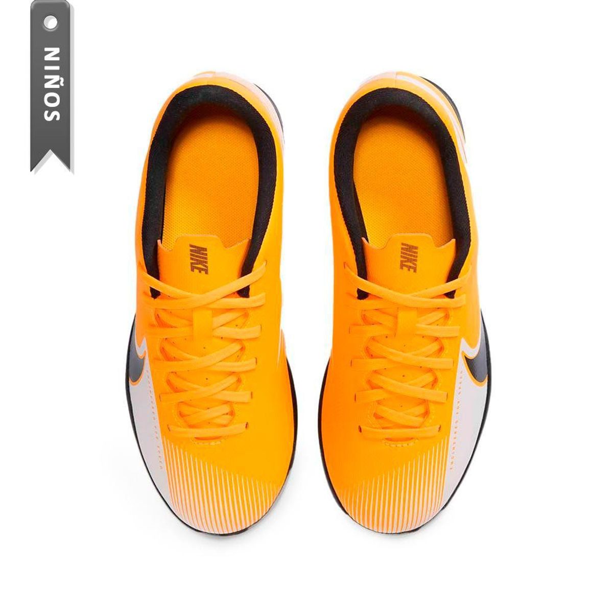 NIKE - Guayos Nike Mercurial Vapor 13 Club Tf Para Niños-Naranja