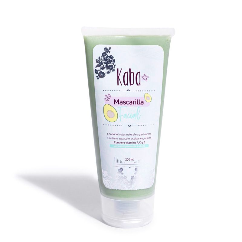 KABA - Mascarilla para la cara de Aguacate Kaba 200ml