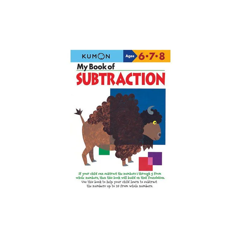 BLIZZARD ENTERTAINMENT - Kumon libro matemáticas restas para niños niñas