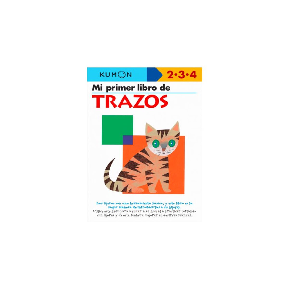 JUGANDO Y EDUCANDO - Kumon libro infantil trazos escritura colegio