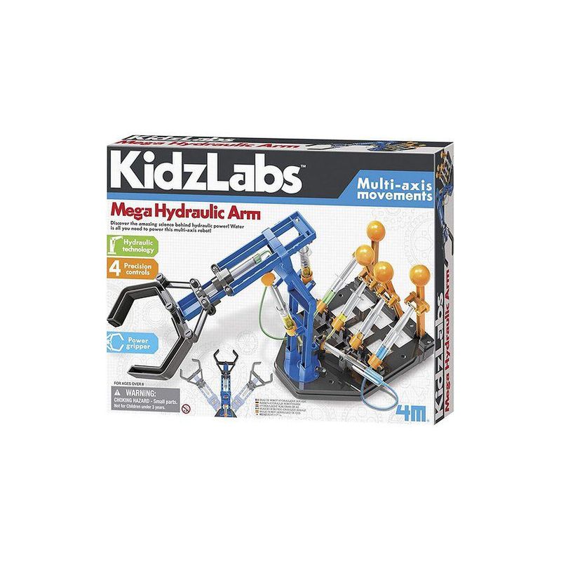 4M - Set de experimento para niños brazo hidráulico stem