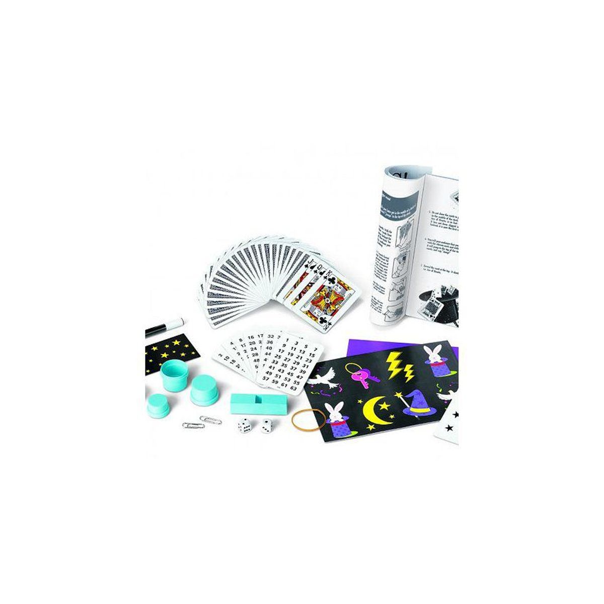 4M - Kit magia para niños juego mago trucos varita mágica