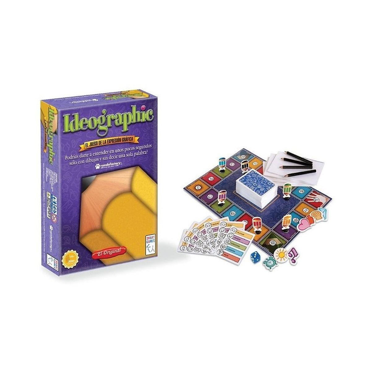 RONDA - Juego de mesa ideographic niños y adultos