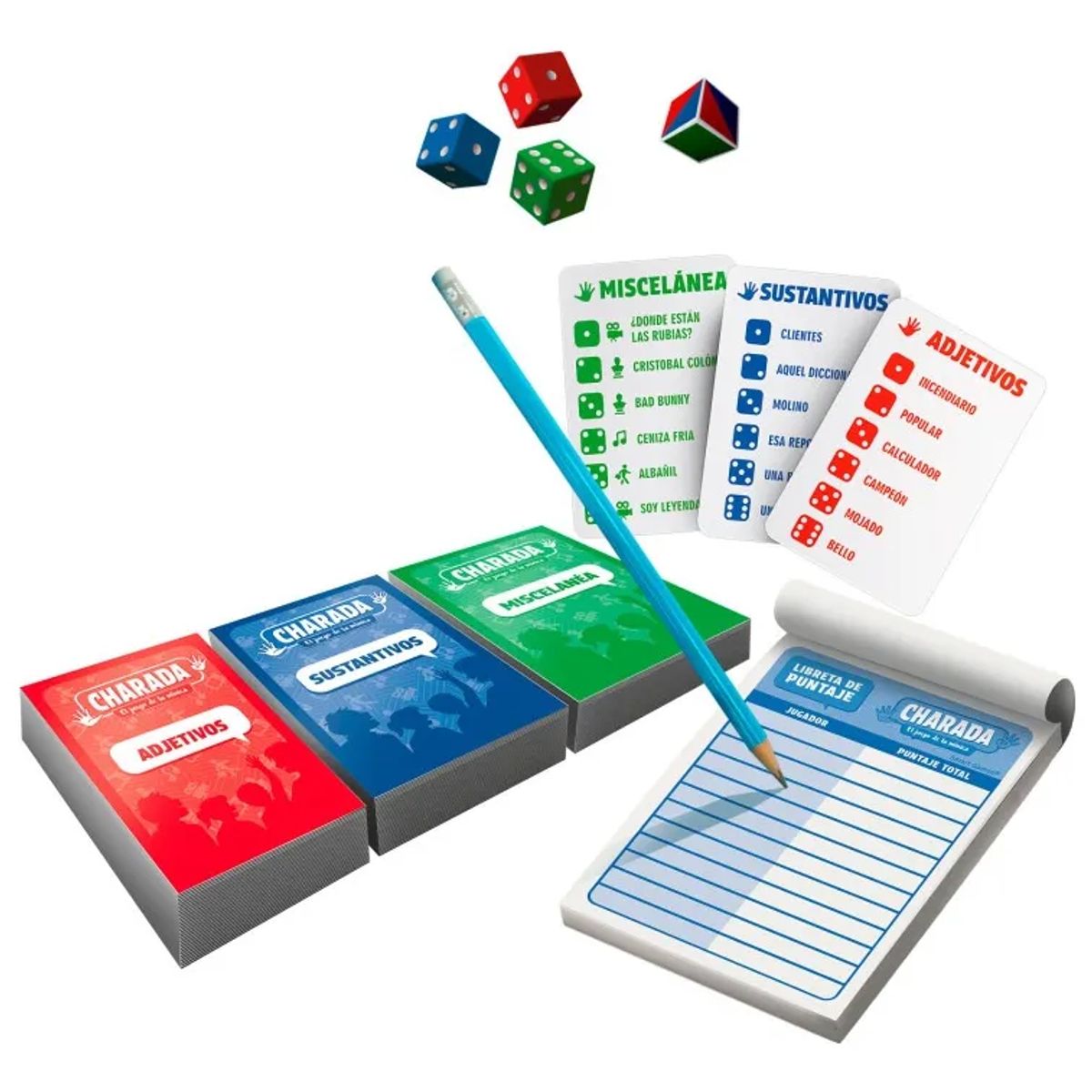 RONDA - Juego de mesa charadas niños y adultos original